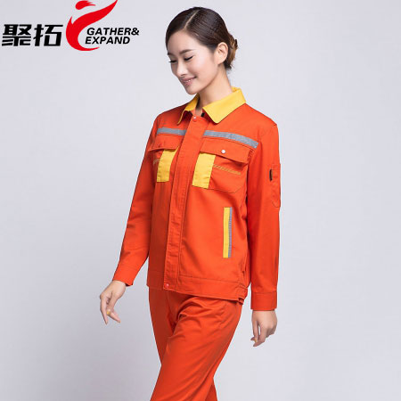 环卫工作服侧面