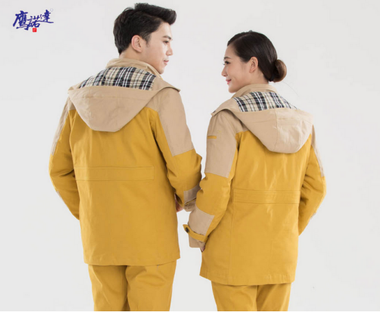 工作服棉袄男装选择什么样的款式?(图3) 工作服棉袄男装图片