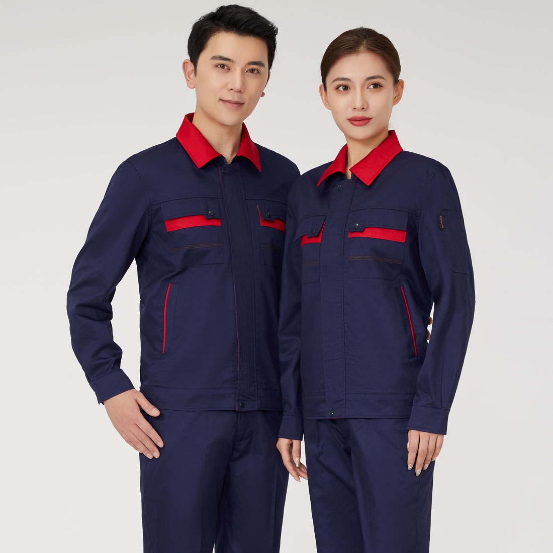 蓝色进厂工作服多少钱